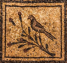 Mosaics, crypt of the excavations from the 4th century, Crypta degli Scavi, Basilica of Aquileia