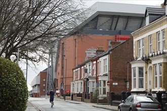 Residential buildings at the Liverpool FC football stadium, 02/03/2019