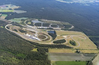 Aerial photo Contidrom, test track, tyre testing, testing, test tracks, Lower Saxony, Germany,
