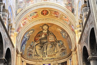 Interior view, Cathedral of Santa Maria Assunta, Pisa, Tuscany, Italy, Europe