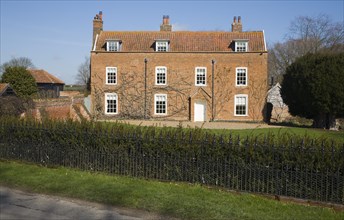Large detached country farmhouse, Dallinghoo, Suffolk, England, United Kingdom, Europe