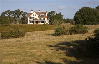 Tranmer House former home of Edith Pretty who organised the archaeological excavation at Sutton Hoo