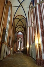Doberan Minster, former Cistercian monastery, Bad Doberan, Mecklenburg-Western Pomerania, Germany,