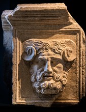 Jupiter Ammon, 1st century, National Archaeological Museum, Villa Cassis Faraone, UNESCO World