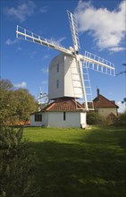 Thorpeness Windmill, Suffolk, England is a post mill built 1803 moved from Aldringham in 1923. It