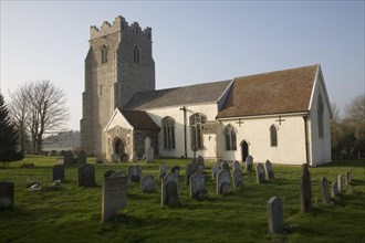 Parish church of Saint Peter, Cretingham, Suffolk, England, UK