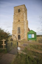 Parish church of St John the Baptist, Wantisden, Suffolk, England, UK
