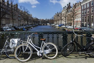 Bicycle city with canals, travel, cyclist, bike, bicycle, completed, tourism, mobility, centre,