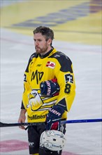 Jordan Murray (8, Adler Mannheim) at home against Nuremberg Ice Tigers on matchday 48 of the