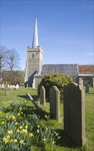 Parish church of Saint Peter at the village of Yoxford, Suffolk, England, United Kingdom, Europe