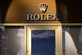Rolex Brand Store, Logo, Shop, Platia Aristotelous, Aristotle Square, Thessaloniki, Macedonia,