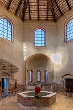 Baptistery of San Giovanni Battista next to Basilica di Santa Eufemia, Citta vecchia, island of