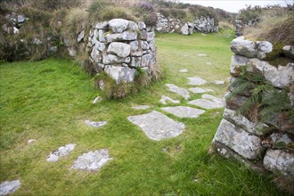 Chysauster Ancient Village is a late Iron Age and Romano-British village of courtyard houses in