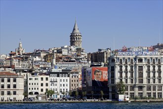 Galata Tower called also the Tower of Christ is a medieval stone tower in the Galata quarter of