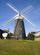 Stow Mill windmill, Mundesley, Norfolk, England, United Kingdom, Europe