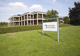 Modern high-tech businesses located in Cambridge Science park, Cambridge, England founded by