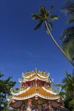 Buddhist temple at Maenam Beach, beach, religion, temple complex, Buddhism, sacred, religious,