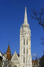 Matthias Church at the Fisherman's Bastion, building, travel, city trip, tourism, overview, Eastern
