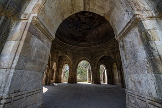 Sakar Khan's Dargah mausoleum, Unesco site Champaner-Pavagadh Archaeological Park, Gujarat, India,