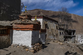 Ghar Gumba monastery, Kingdom of Mustang, Nepal, Asia