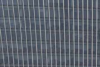 The Fenchurch building or The Walkie-Talkie building skyscraper close up of window details, City of