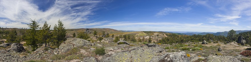 Mountain pass in the Serra Estrela, mountains, pass, panorama, travel, holiday, nature, landscape,