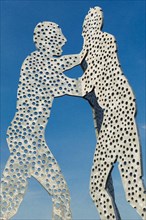Molecule man on the Spree, art, sculpture, monument, river, attraction, sightseeing, capital,