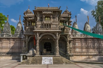 Hutheesing Jain Temple, Unesco site, Ahmedabad, Gujarat, India, Asia