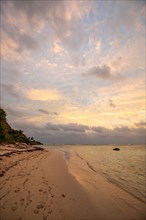 The most beautiful beach, whether sunrise or sunset, can be found on Guadeloupe, Caribbean, French