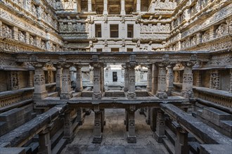 Unesco site, Rani Ki Vav, The Queen's Stepwell, Patan, Gujarat, India, Asia