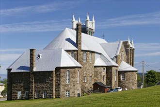 Architecture, church, historic building, Perce, Gaspesie, Province of Quebec, Canada, North America