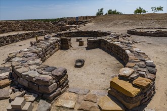 Archaeological park, Unesco site Dholavira, Gujarat, India, Asia