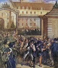 Seizure of arms from the Invalides, 14 July 1789, France, Historical, digitally restored