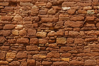 Sandstone wall, stone, sandstone, wall, wall, texture, background, red, sunny, mediterranean,
