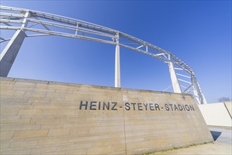 The Heinz Steyer Stadium is a football stadium with athletics facilities in the Friedrichstadt