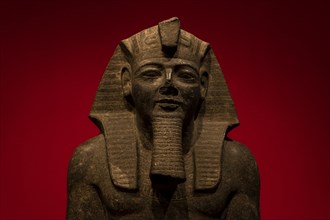Tutankhamon in Egyptian Musem in Geneva, Switzerland, Europe