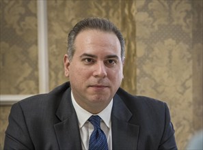Filip Ivanovic, Foreign Minister of Montenegro. 'Photographed on behalf of the Federal Foreign