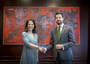 Annalena Baerbock (Alliance 90/The Greens), Federal Foreign Minister, photographed during her visit