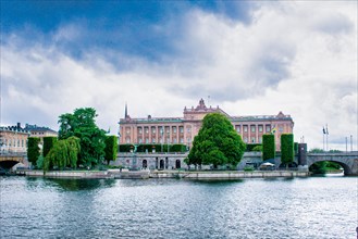 View of the Swedish Parliament, Stockholm, Sweden, Europe
