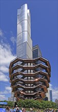 The Vessel, high-rise building 35 Hudson Yards, Chelsea neighbourhood, West Manhattan, New York