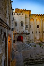 Palace of the Popes, Palais des Papes in Avignon, France, Europe