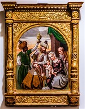 Adoration of the Magi, Oell on wood, 16th century, Museo Cristiano with masterpieces of Lombard