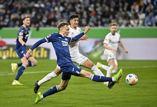 Goal kick action Goal chance Maximilian Beier TSG 1899 Hoffenheim (14) v Julian Malatini SV Werder
