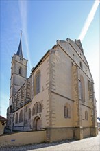 Gothic St Vitus Church, Iphofen, Lower Franconia, Franconia, Bavaria, Germany, Europe