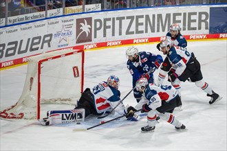 10.03.2024, DEL, German Ice Hockey League season 2023/24, 1st playoff round (pre-playoffs) : Adler