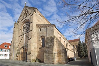 Romanesque abbey church, Otterberg, Palatinate Forest, Rhineland-Palatinate, Germany, Europe