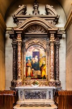 Altar of St. Blaise, Giovanni Battista Bettini, 18th century, Duomo di San Marco, old town centre