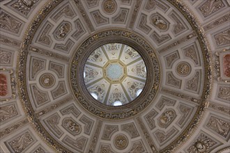 Round, dome, ceiling, Kunsthistorisches Museum Vienna (KHM), Laimgrube, Vienna, Austria, Europe