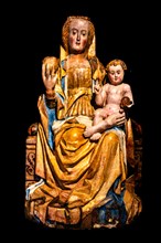 Madonna and Child, ca. 400, Andrea di Bertolotto, Museo Civico d'Arte, Palzuo Ricchieri, Old Town