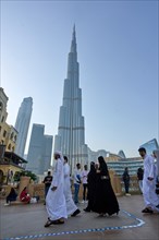 Burj Khalifa, Lake Burj Khalifa. At 828 metres, the Burj Khalifa in Dubai is the tallest building